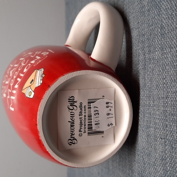 Coffee Tea Cup Mug Need Minions Boss Lady Office Worker *As Is* Flaws - Picture 6 of 10